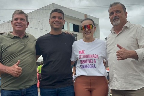 DR. THIAGO GILENO PRÉ CANDIDATO A DEPUTADO ESTADUAL PRESTIGIA ANIVERSÁRIO DE ITIÚBA
