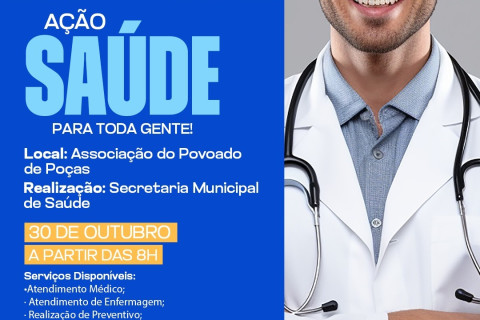 Prefeitura de Itiúba, leva o Projeto Ação - Saúde para Toda Gente para localidade de Poças, zona rural do município